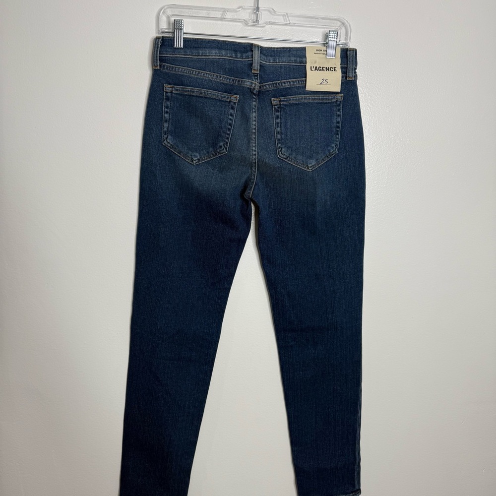 NWT L'agence Mon Jules The Perfect Fit Jeans‎ Authentique Blue Size 25 Casual - Picture 6 of 12